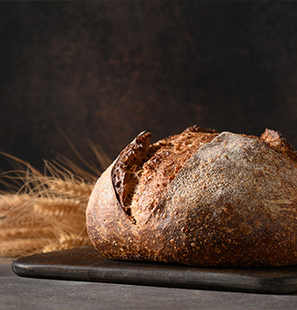 bread made with Healthier flour