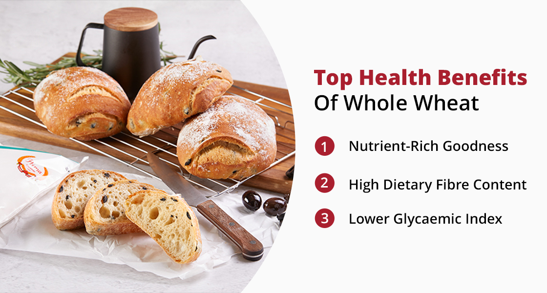 Top Health Benefits Of Making Whole Wheat Confections Infographic