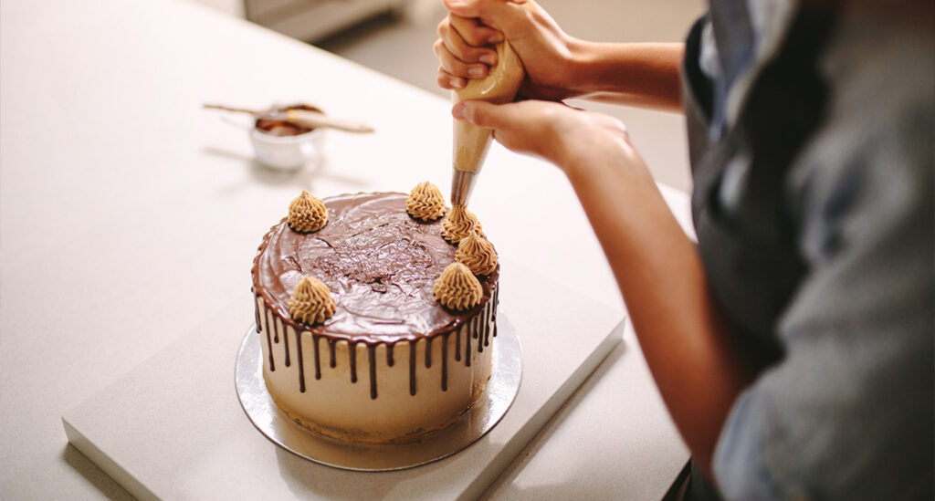 Best-selling decorated cakes, must-have bakery item.