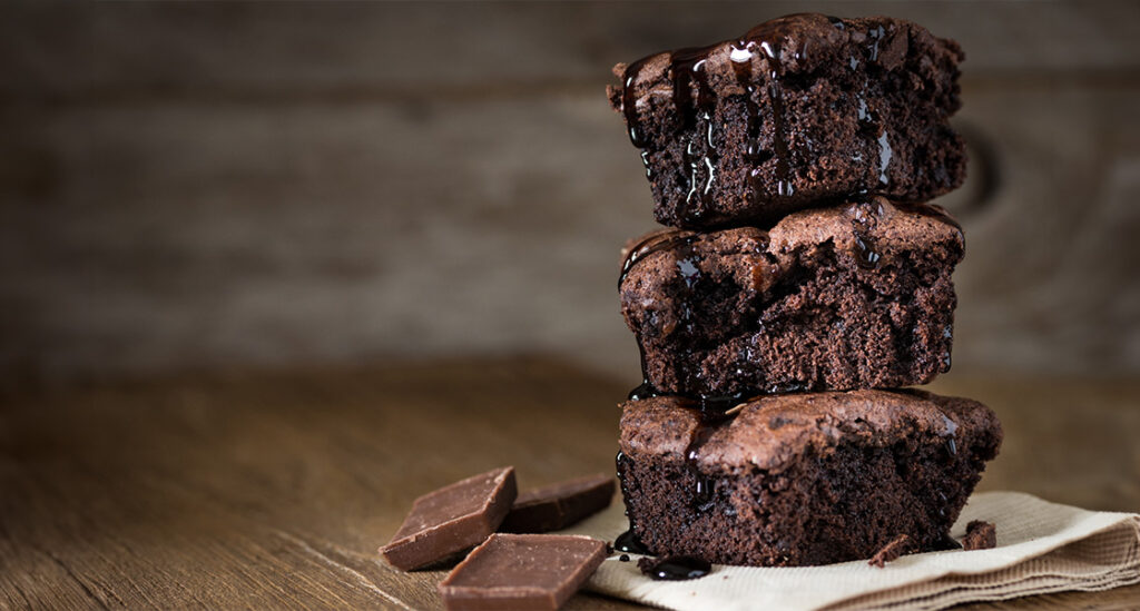 Fudgy brownies, essential bakery item.