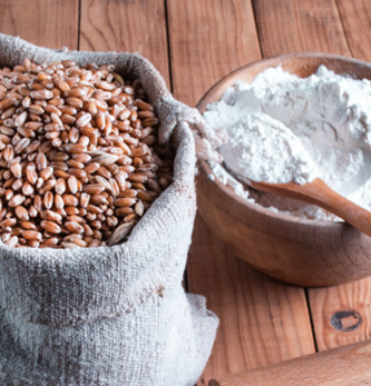 Grains and flour