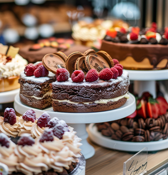 Variety of Cakes