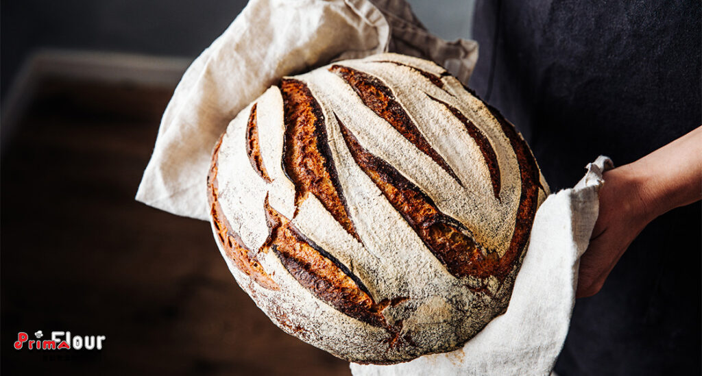 Bread made from Sourdough